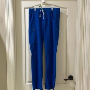 Figs Kade cargo scrub bottom - royal blue